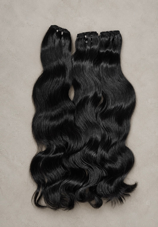Premium Raw Filipino Hair - Natural Wavy